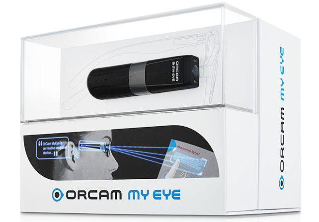 시각장애인/안질환 환자를 위한 인공지능 웨어러블 기기 OrCam 