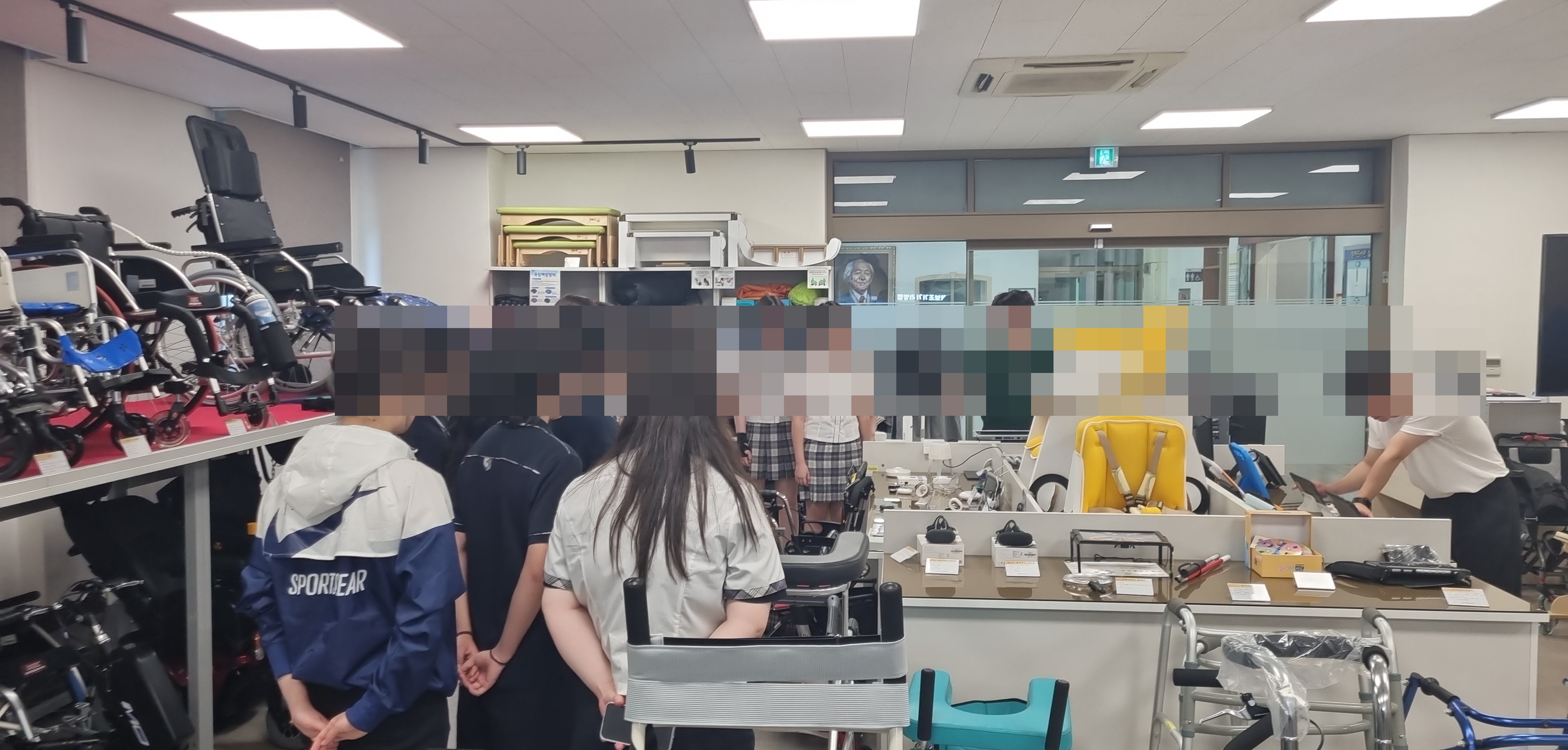 상주여자고등학교 보조기기 교육 및 견학