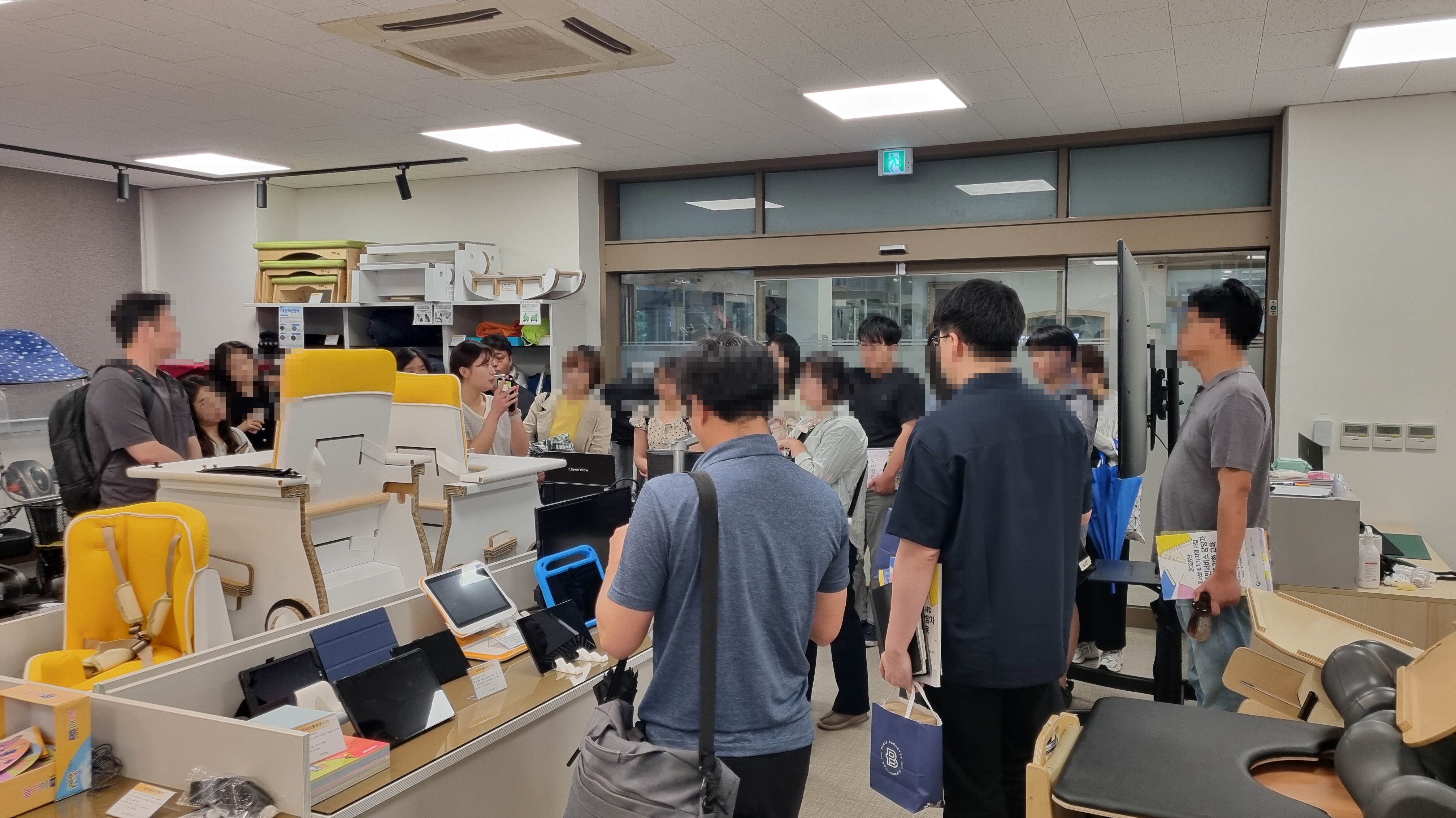 한국도서관협회 보조기기 교육 및 견학